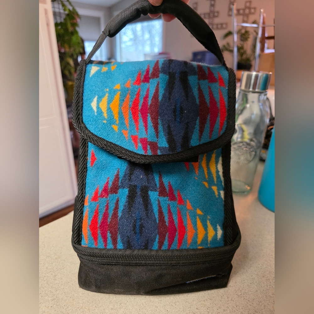 Pendleton Wool Panel Lunch Bag
